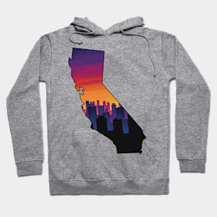 California city sunset Hoodie